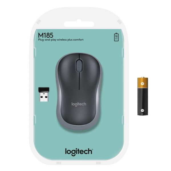 Logitech M185, Trådlös datormus inkl batterier - Bild 2